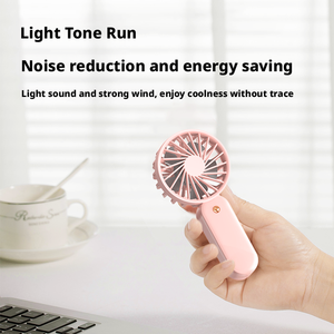 Nhà Máy Bán Buôn Xách Tay Cầm Tay Mini Nhỏ USB Có Thể Sạc Lại Pin Điều Hòa Không Khí Tay Fan Hâm Mộ - Product Image 1