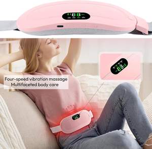 Portable Vibration Usb Warm Palace <b>Belt</b> Menstrual <b>Period</b> <b>Pain</b> Relief Warm Heating <b>Belt</b> Electric Menstrual Heating <b>Belt</b> - Product Image 6