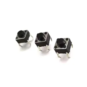 Shenzhen CXCW E-era other electronic components 6*6*6mm 4.3 5 7 8 9 dip-4 SMD 4pin Tact Switch Push button