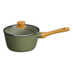 High Quality Ceramic Coated Pot Pan <b>Silicone</b> Glass Lids Soft Touch Handle Non Stick 12 Piece Forged Aluminium Cookware Set - Product Image 4