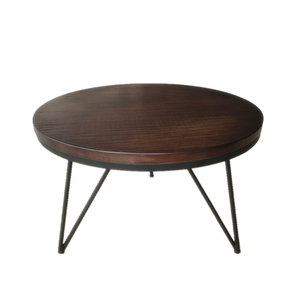 Modern Cheap Smart Tea Desk <strong>Marble</strong> With Metal South American Walnut Living Room Round Wood Coffee Table - Product Image 6