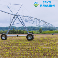 Système d'irrigation à pivot central 10 HA Système d'irrigation à pivot fixe de style vallée pour Farmkand
