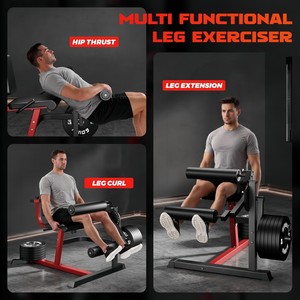 CZFIT Équipement de musculation professionnel à charge libre, Banc multifonction assis pour extensions et curls des jambes - Product Image 6