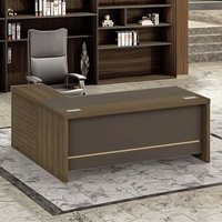 Venta caliente Precio de fábrica Muebles comerciales Mesa clásica simple Escritorio de Gerente de Oficina