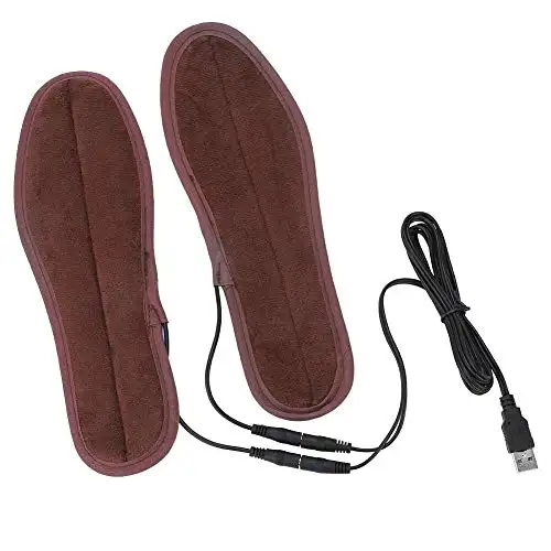 الشتاء الكهربائية ساخنة النعال التحكم عن بعد التدفئة الكهربائية بطانة حذاء/حصيرة الاحترار قدم