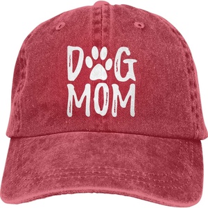 Running Mountaineering <b>Caps</b> Customized Unisex <b>Dog</b> Mom Vintage Jeans Adjustable Baseball <b>Cap</b> Cotton Denim Dad Hat Embroidered - Product Image 5