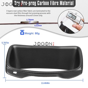 Cubierta de Panel de Instrumentos para <span class=keywords><strong>Toyota</strong></span> GR <span class=keywords><strong>Corolla</strong></span> GZEA14 2023 2024 2025 2026, Marco de Fibra de Carbono Real para el Panel de Instrumentos, <span class=keywords><strong>Interior</strong></span> - Product Image 5