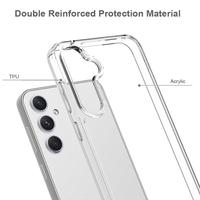 Coque de téléphone en TPU acrylique anti-rayures pour Samsung Galaxy S26+ 5G, transparente, fine, résistante aux chocs, protection pare-chocs