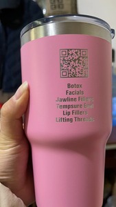 Vaso de Viaje Personalizado con Logotipo, Taza de Café de 30 oz, Vaso de Acero Inoxidable, Vaso Térmico Aislado al Vacío con Pajita y Tapa - Product Image 5