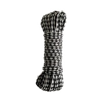 Corde en PE monofilament de haute qualité, corde tressée creuse pour le ski à l'eau, corde de remorquage, haute qualité, 1 pièce