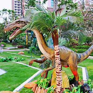 Realistico modello di dinosauro elettronico in Parco dei Dinosauri - Product Image 1