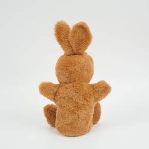 Venta caliente divertido conejo peluche <span class=keywords><strong>conejito</strong></span> marionetas suave Pascua educativo Animal mano marionetas - Product Image 3