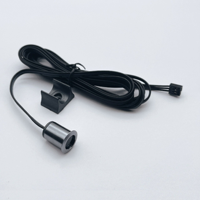 Boîtier métallique de haute qualité, modèle DC12V - 24V, fonction tactile, détection de présence humaine, capteur de mouvement LED pour contrôle de porte simple