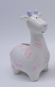 2025 vente chaude 3D peint <span class=keywords><strong>girafe</strong></span> forme céramique <span class=keywords><strong>tirelire</strong></span> décoration intérieure cadeau créatif cochon banque économie vaisselle - Product Image 6