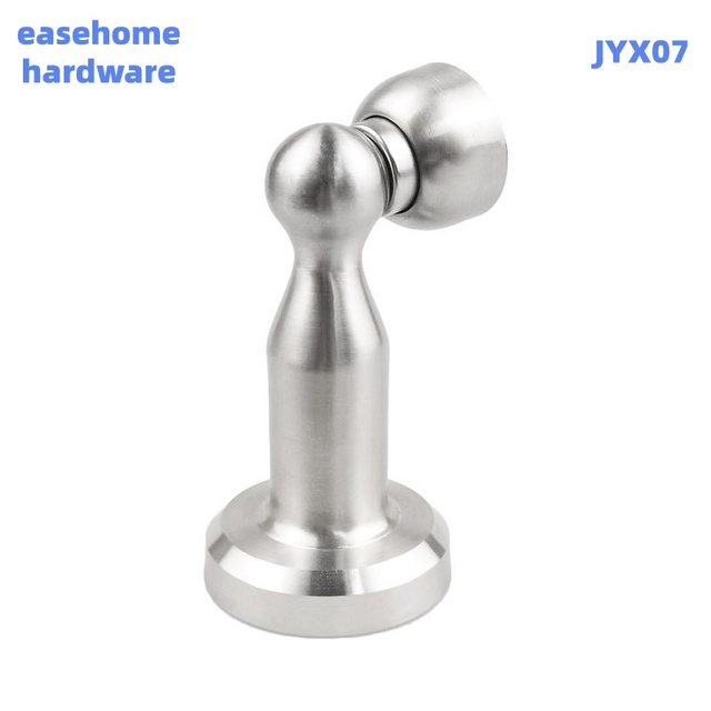 Thickened 304 Stainless Steel Modern Hotel Door Catch Rustproof Anti-Collision Magnetic Door Stopper for Bathroom Doors