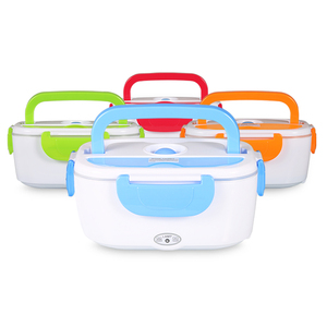 Boîte à lunch <span class=keywords><strong>chauffante</strong></span> en acier inoxydable 304, portable, électrique, pour voiture, <span class=keywords><strong>camion</strong></span>, maison, bureau, vente chaude - Product Image 4