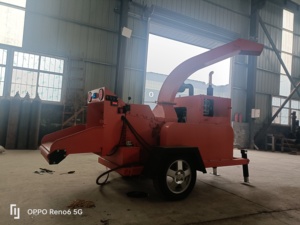 เครื่องตัดสำหรับงานป่าไม้เครื่องย่อยไม้ดีเซลกิ่งไม้ - Product Image 3