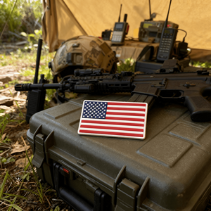 맞춤형 PVC 깃발 패치 국가별 국제 프라이드 여행자 가방 수트케이스 백팩 미국 국기 패치 - Product Image 4