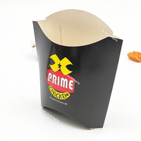 Emballage personnalisé pour les restaurants de restauration rapide avec du papier/du plastique pour les repas de hamburgers et de frites