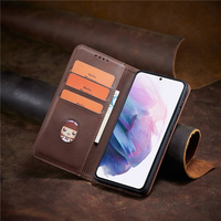 Pour Samsung Galaxy S25 Ultra S24 FE S21 FE 2022 S10 Plus A03S A12 A13 A23 A32 A50 A51 A52 A53 A71 A72, Étui Portefeuille en Cuir à Rabat