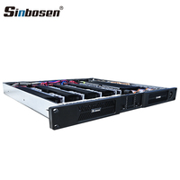 Sinbosen Caisson de basses extérieur à 2 canaux Amplificateur de puissance Soundking professionnel 6000w