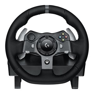 Volante de Carreras Logitech Serie G G920 para Conexión por Cable, Negro con Freno de Mano, Modelo 0540716 - Product Image 5