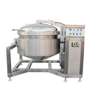 Factory Directly Supply Commercial Catering 500l Steam 1000 Liter Industrial Pressure Cooker