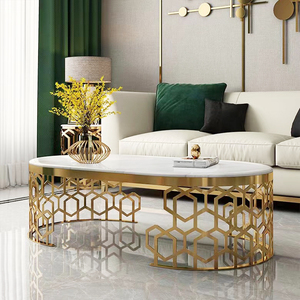 Modernes Luxus-Design <span class=keywords><strong>TV</strong></span>-Möbel-Set mit Couchtisch Wohnzimmermöbel <span class=keywords><strong>TV</strong></span>-Board Beistelltisch Mitteltisch für Zuhause - Product Image 3