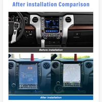 Radio para Auto Android de 13 Pulgadas para Toyota Tundra Sequoia 2014-2021, Pantalla Tesla, Reproductor Multimedia de Video, GPS, Carplay, Navegación