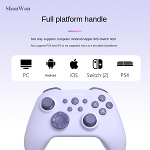 Control Inalámbrico para Juegos ShanWan Q34P, Joysticks con Efecto Hall, Gatillos Lineales, Giroscopio de 6 Ejes, Compatible con Múltiples Plataformas, Tipo-C - Product Image 2