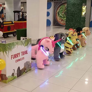 <span class=keywords><strong>Prezzo</strong></span> all'ingrosso della fabbrica giro elettrico per bambini animali in sella a giocattoli peluche animali da corsa su animali giocattolo - Product Image 4