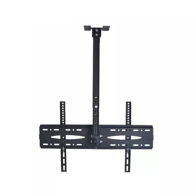 JIANGHAO D3272 Steel TV Stand Bracket 32-70'' LCD Monitors 360 Degree Swivel Motorized Ceiling Wall Mount 600x400mm Max VESA