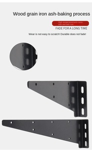 Giá đỡ góc dày ba mặt Hỗ trợ góc phải 90 độ Đầu nối kệ đa chức năng Sản xuất tại Trung Quốc - Product Image 3