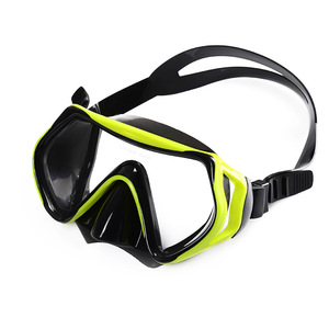 Diving Mask Framed Two <b>Windows</b> 4.0mm Tempered Glass Anti-Fog For Snorkeling Water Sports Adults Universal - Product Image 2