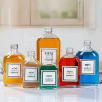 Usine En Gros 100 ml 150 ml 200 ml Mini Miniature Jus Vin Esprit Liqueur Bouteille En Verre