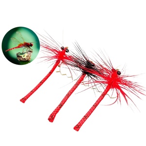 2024 nouveau Style <span class=keywords><strong>hiver</strong></span> <span class=keywords><strong>leurre</strong></span> de pêche humide avec crochet barbelé mouches mouche truite <span class=keywords><strong>pour</strong></span> la pêche truite bar mouches de pêche - Product Image 1