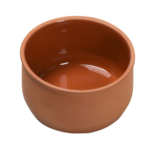 OEM ODM Nuevo y Creativo Tazón <span class=keywords><strong>de</strong></span> Terracota para Cena, <span class=keywords><strong>Plato</strong></span> <span class=keywords><strong>de</strong></span> Barro Personalizado para Servir Ensaladas, Vajilla Redonda para Postres - Product Image 4