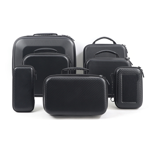 Custom <b>Waterproof</b> EVA Molded Carrying Storage Hard Shell Small Travel EVA Carbon Fiber Case With <b>Foam</b> - Product Image 2