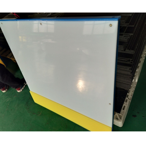 แผ่นกั้นลานสเก็ตน้ำแข็ง HDPE ทนรังสียูวี ป้องกันการกระแทก รั้วกั้นสนามฮอกกี้น้ำแข็ง สำหรับลานสเก็ตน้ำแข็งบนบก อุปกรณ์สนามกีฬา - Product Image 4