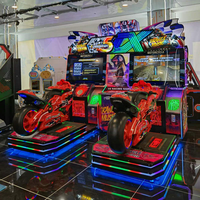Dinibao divertissement à jetons Dynamic Racing Moto simulateur 5DX arcades simulateur centre de jeu