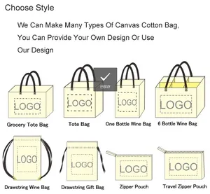 Groothandel Promotie Custom Eco Vriendelijk Herbruikbaar Met Logo Katoenen Verpakking Cadeau Winkelen Jute Tassen Voor Vrouwen