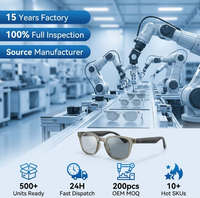 Lunettes Intelligentes Audio Bluetooth F67 2026, Nouveauté, avec Résumé de Réunion, Carte Mentale IA, Traduction, Son HD, Lecture Musicale, Design Classique pour Hommes et Femmes