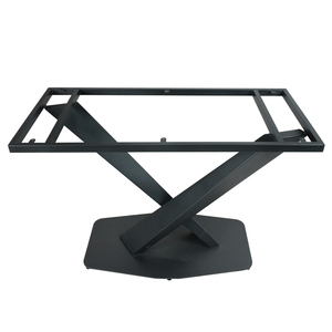 Bàn Chân Kim Loại Khung Phòng Ăn Bảng Cơ Sở Hiện Đại Tùy Chỉnh Đồ Nội Thất Chân Bàn Chân Tùy Chỉnh Công Nghiệp V Hình Sắt 745Mm - Product Image 1