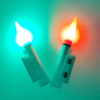 Bâton lumineux de pêche vert/rouge sans batterie, bâton lumineux LED pour la pêche, bâton lumineux Starlight, accessoire de pêche