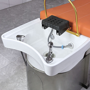 Fauteuil de lavage moderne à LED avec <span class=keywords><strong>bassin</strong></span> en céramique - Usage commercial pour hôtels et salles de bain, marque privée pour salons de beauté - Product Image 6
