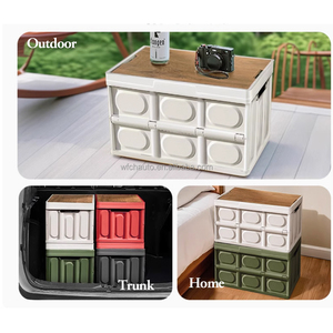 Caja de almacenamiento <span class=keywords><strong>plegable</strong></span> para maletero de <span class=keywords><strong>coche</strong></span> multifuncional, organizador para el hogar, suministros de plástico, OEM personalizable para maletero de <span class=keywords><strong>coche</strong></span> eficiente - Product Image 2