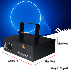ไฟเลเซอร์ Igracelite 1W/2W/3W แอนิเมชั่น 3 มิติ <span class=keywords><strong>RGB</strong></span> ไฟเลเซอร์ <span class=keywords><strong>DMX</strong></span> พกพาขนาดเล็กสำหรับการแสดงบนเวที - Product Image 2