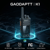 Sistema de Personalización de Software GaodaPTT, Personalización de Funciones GPS/SOS/VIP, Personalización de Logotipo y Etiqueta para Radio POC 4G