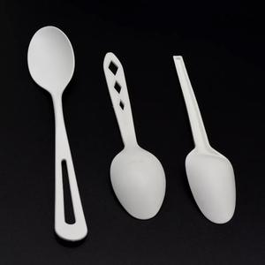 Sinh thái thân thiện dùng một lần phân hủy dao kéo dao kéo 100% sinh học dựa trên muỗng ngã ba phân hủy Bộ đồ ăn dùng một lần - Product Image 2