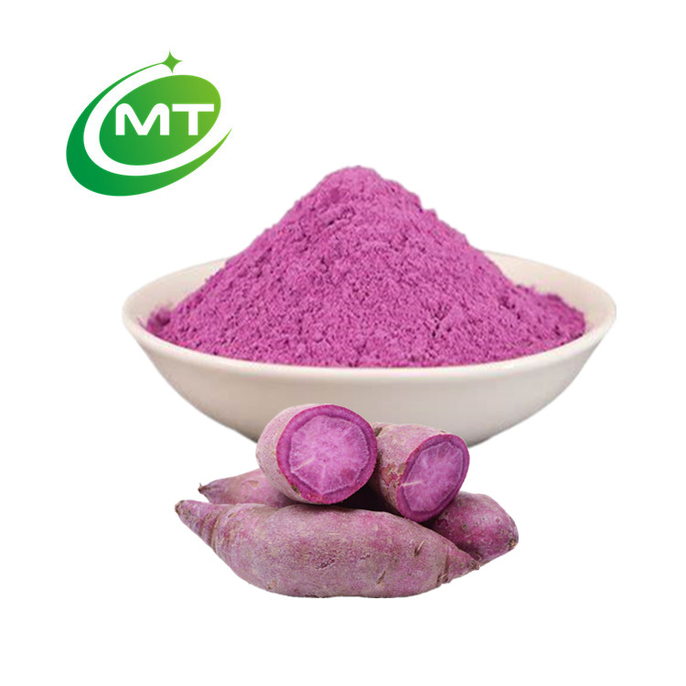 Poudre de patate douce violette biologique Échantillon gratuit Bonne saveur Poudre de pomme de terre violette naturelle Poudre de pomme de terre violette lyophilisée en vrac